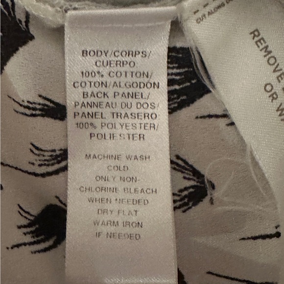 Loft Mixed Media Bird Top - Picture 4 of 5